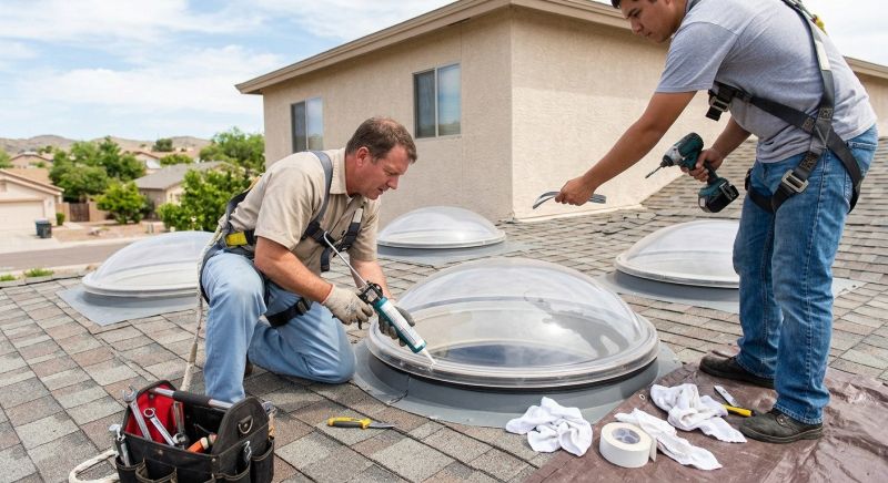 Dome Skylight Repair in Napa, CA
