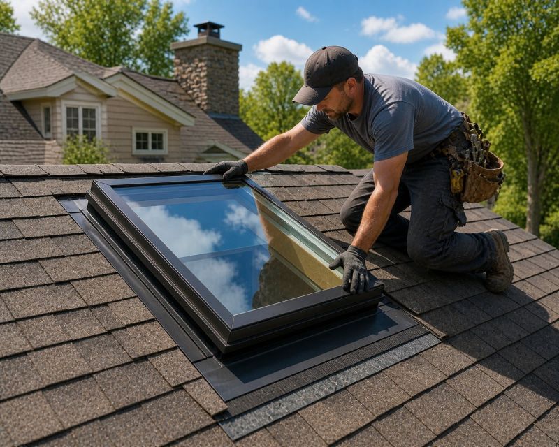 Roof Skylight Installation in Bellevue, WA