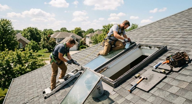 Skylight Glass Replacement in Redmond, WA