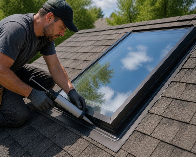 Skylight Leak Repair in Bellevue, WA