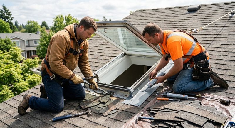 Skylight Leak Repair in Puyallup, WA